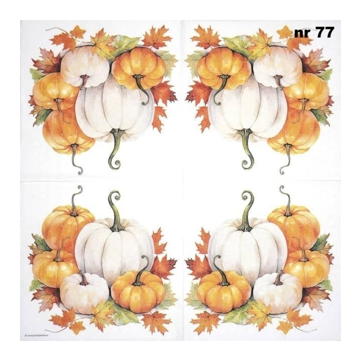 Pumpkin season servet 33x33cm