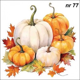 Pumpkin season servet 33x33cm