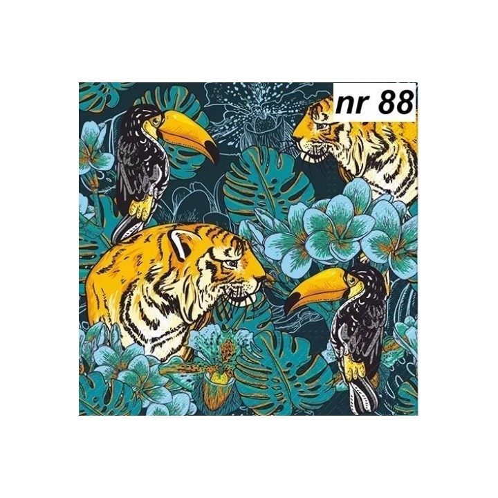 Wild nature servet 33x33cm OP=OP