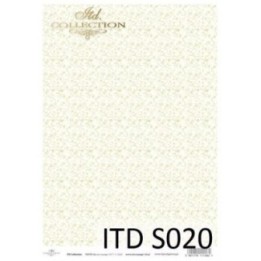 Decoupagepapier Zacht ITD S0020
