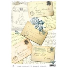 Decoupagepapier Soft ITD S0026