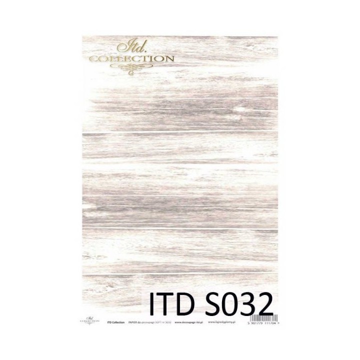 Decoupagepapier Zacht ITD S0032