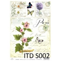 Decoupagepapier Zacht ITD S0002