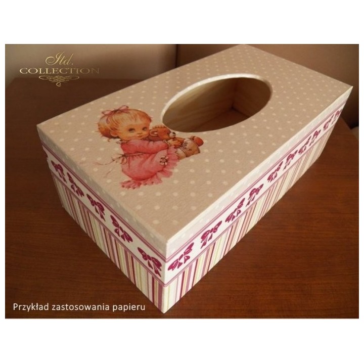 Decoupagepapier Soft ITD S0013