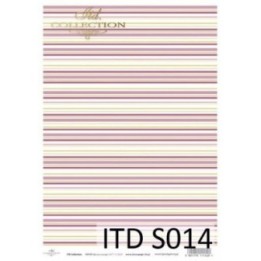Decoupagepapier Soft ITD S0014
