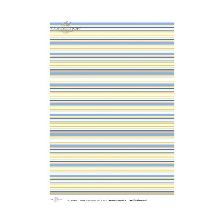 Decoupagepapier Soft ITD S0018