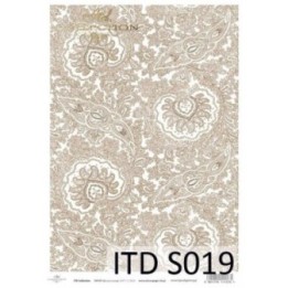 Decoupagepapier Zacht ITD S0019