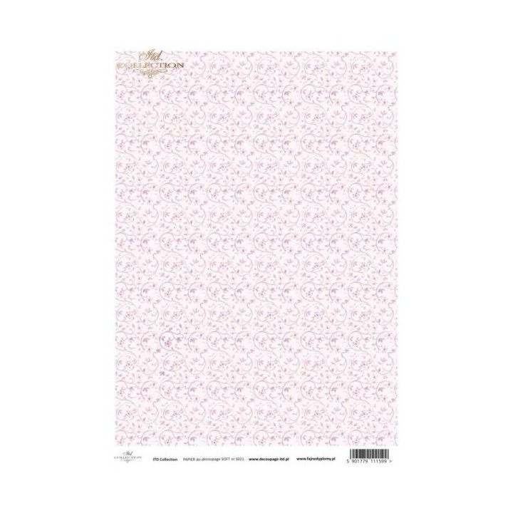 Decoupagepapier Zacht ITD S0021