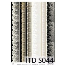 Decoupagepapier Soft ITD S0044