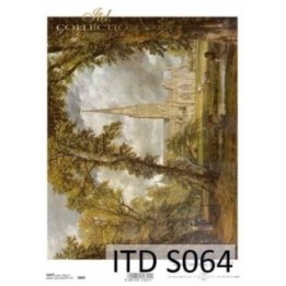 Decoupagepapier Soft ITD S0064