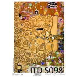Decoupagepapier Soft ITD S0098