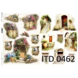 Decoupagepapier ITD D0462M