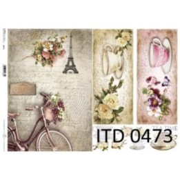 Decoupagepapier ITD D0473M