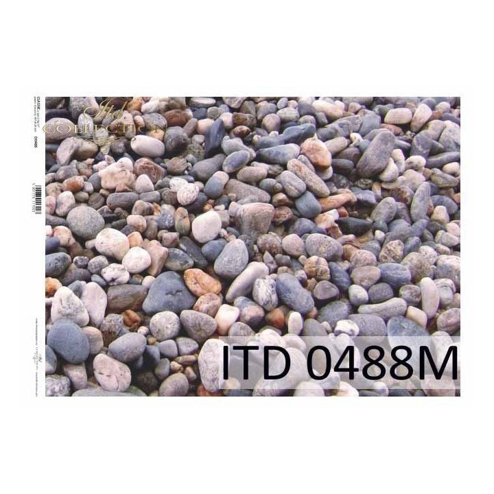 Decoupagepapier ITD D0488M