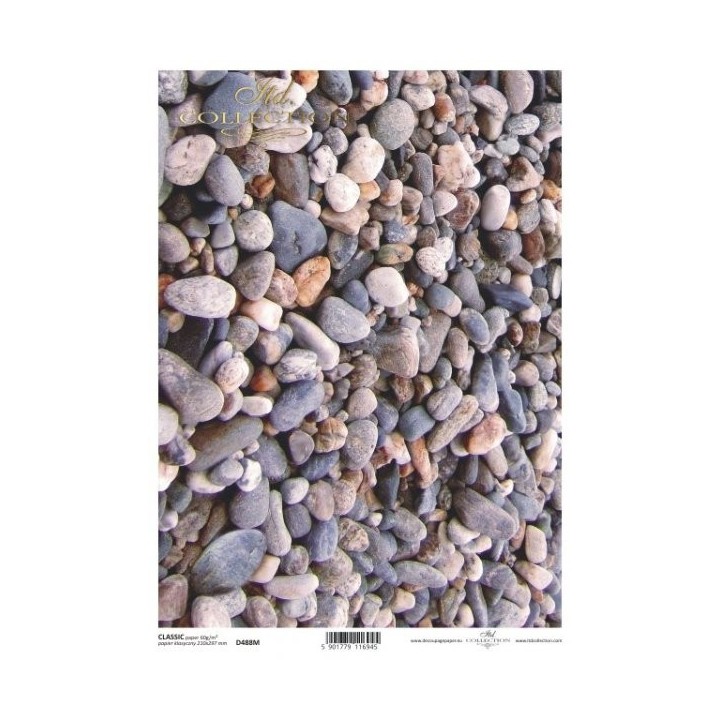 Decoupagepapier ITD D0488M