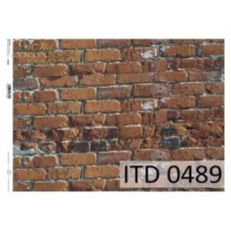 Decoupagepapier ITD D0489M