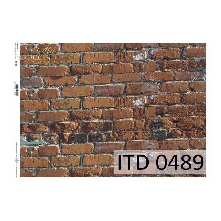 Decoupagepapier ITD D0489M