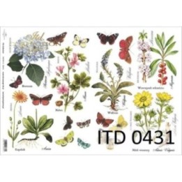 Decoupagepapier ITD D0431M