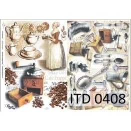 Decoupagepapier ITD D0408M