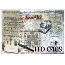 Decoupagepapier ITD D0409M