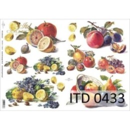 Decoupagepapier ITD D0433M
