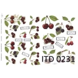 Decoupagepapier ITD D0231M