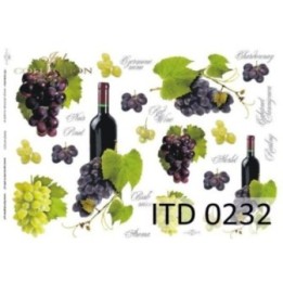 Decoupagepapier ITD D0232M