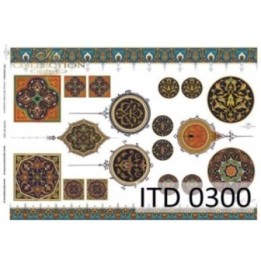 Decoupagepapier ITD D0300M
