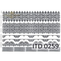 Decoupagepapier ITD D0259M