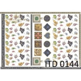 Decoupagepapier ITD D0144M