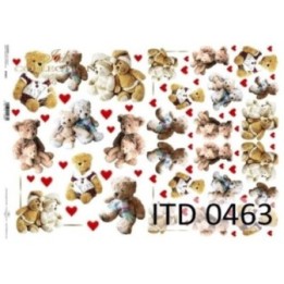 Decoupagepapier ITD D0463M