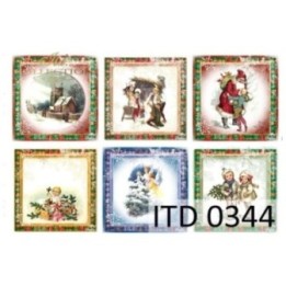 Decoupagepapier ITD D0344M