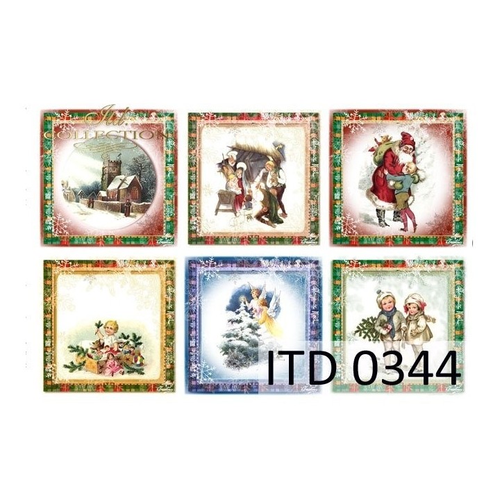 Decoupagepapier ITD D0344M