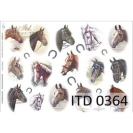 Decoupagepapier ITD D0364M
