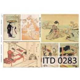 Decoupagepapier ITD D0283M