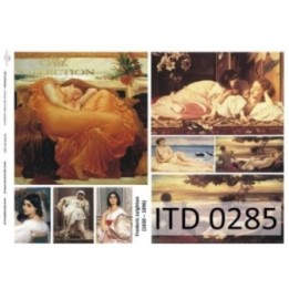 Decoupagepapier ITD D0285M