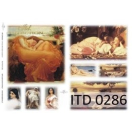Decoupagepapier ITD D0286M