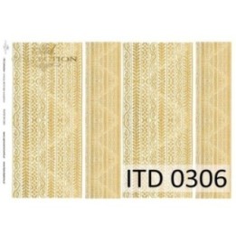 Decoupagepapier ITD D0306M