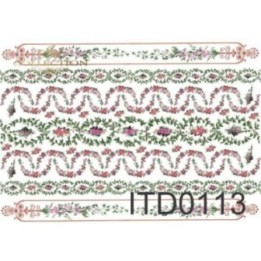 Decoupagepapier ITD D0113M