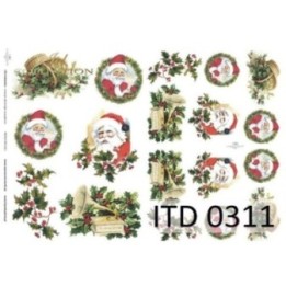 Decoupagepapier ITD D0311M