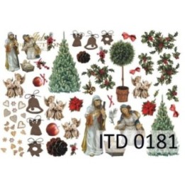 Decoupagepapier ITD D0181M