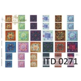Decoupagepapier ITD D0271M
