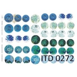 Decoupagepapier ITD D0272M