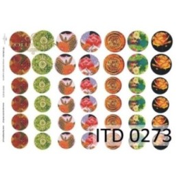Decoupagepapier ITD D0273M