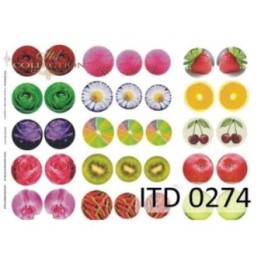 Decoupagepapier ITD D0274M