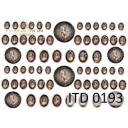 Decoupagepapier ITD D0193M