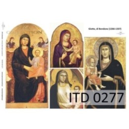 Decoupagepapier ITD D0277M