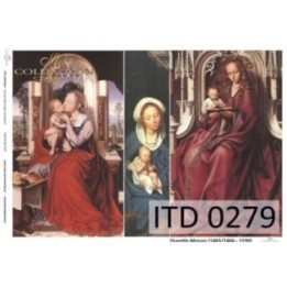 Decoupagepapier ITD D0279M