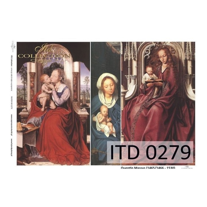 Decoupagepapier ITD D0279M
