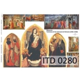 Decoupagepapier ITD D0280M